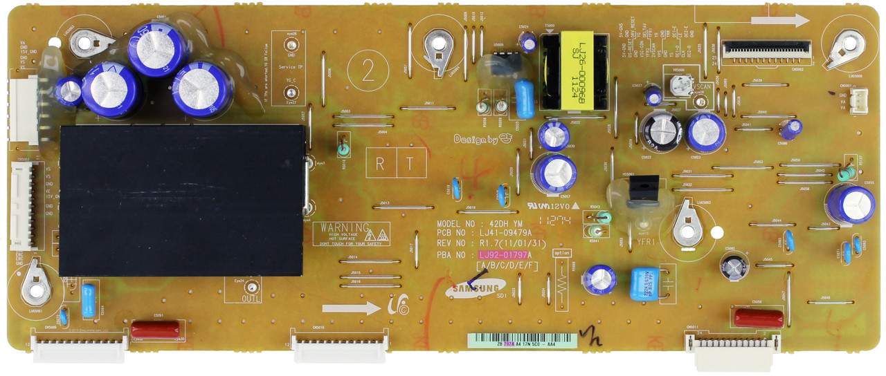 Samsung BN96-16511A (LJ92-01797A) Y-Main Board