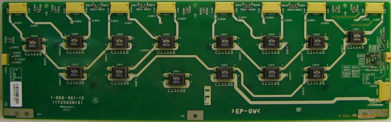Sony 1-866-361-13 (172582813) Backlight Inverter IL2