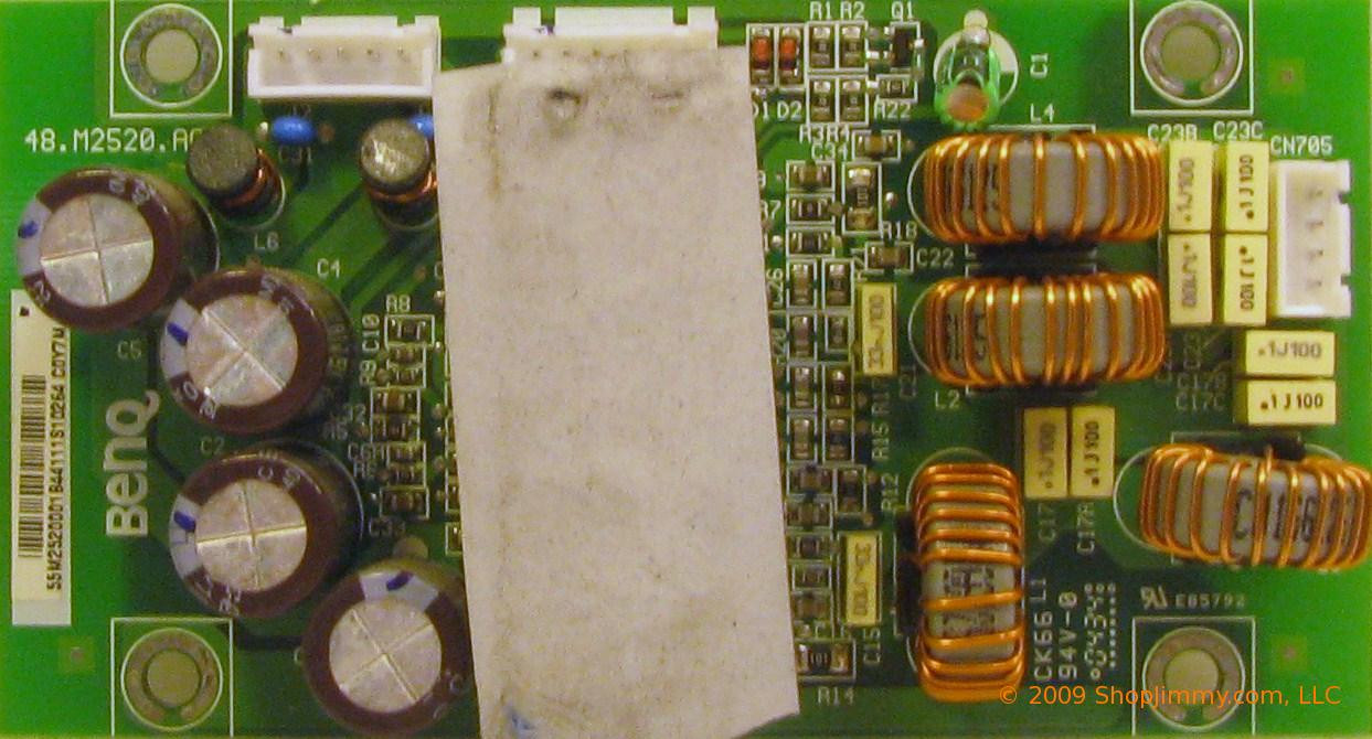BenQ 55.M2520.001 (48.M2520.A00) Filter Board