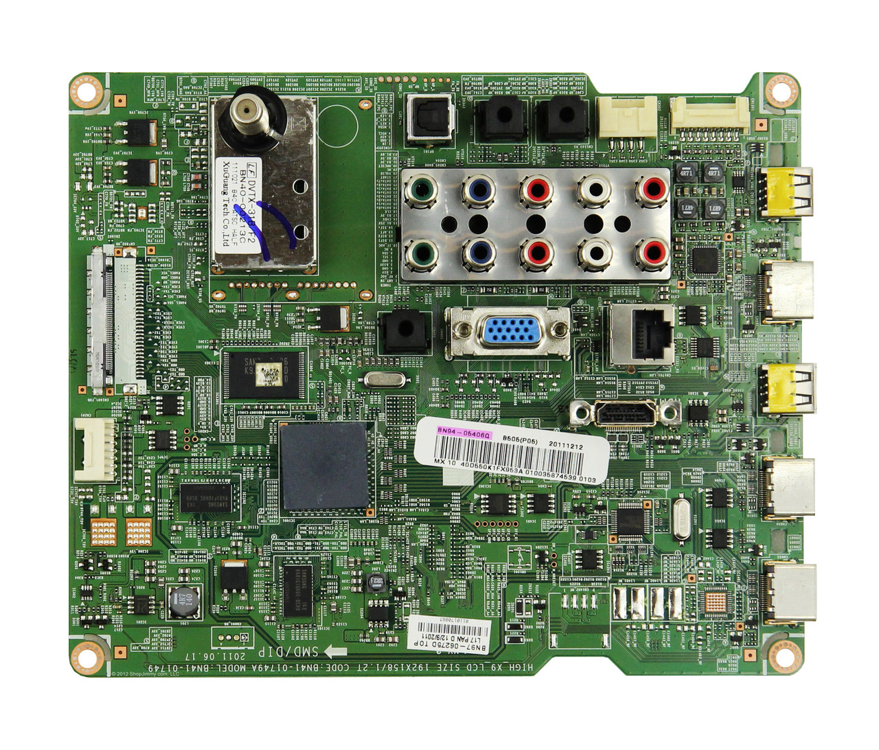 Samsung BN94-05406Q Main Board for LN40D550K1FXZA