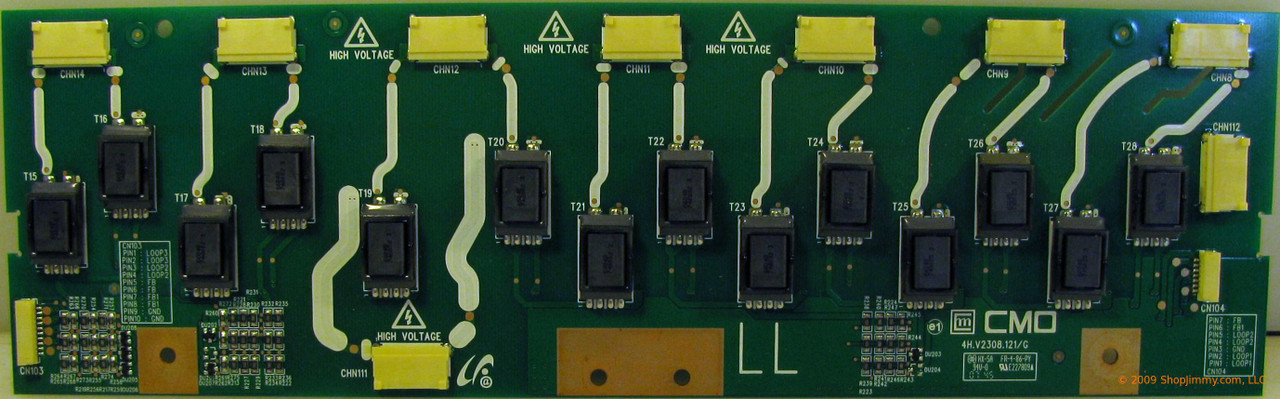 CMO 27-D014431 LL (I520H1-28B-D002G) Backlight Inverter