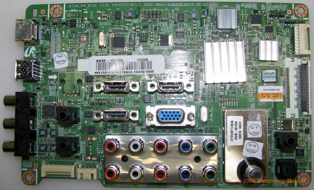 Samsung BN96-16370A Main Board for LN32C540F2DXZA