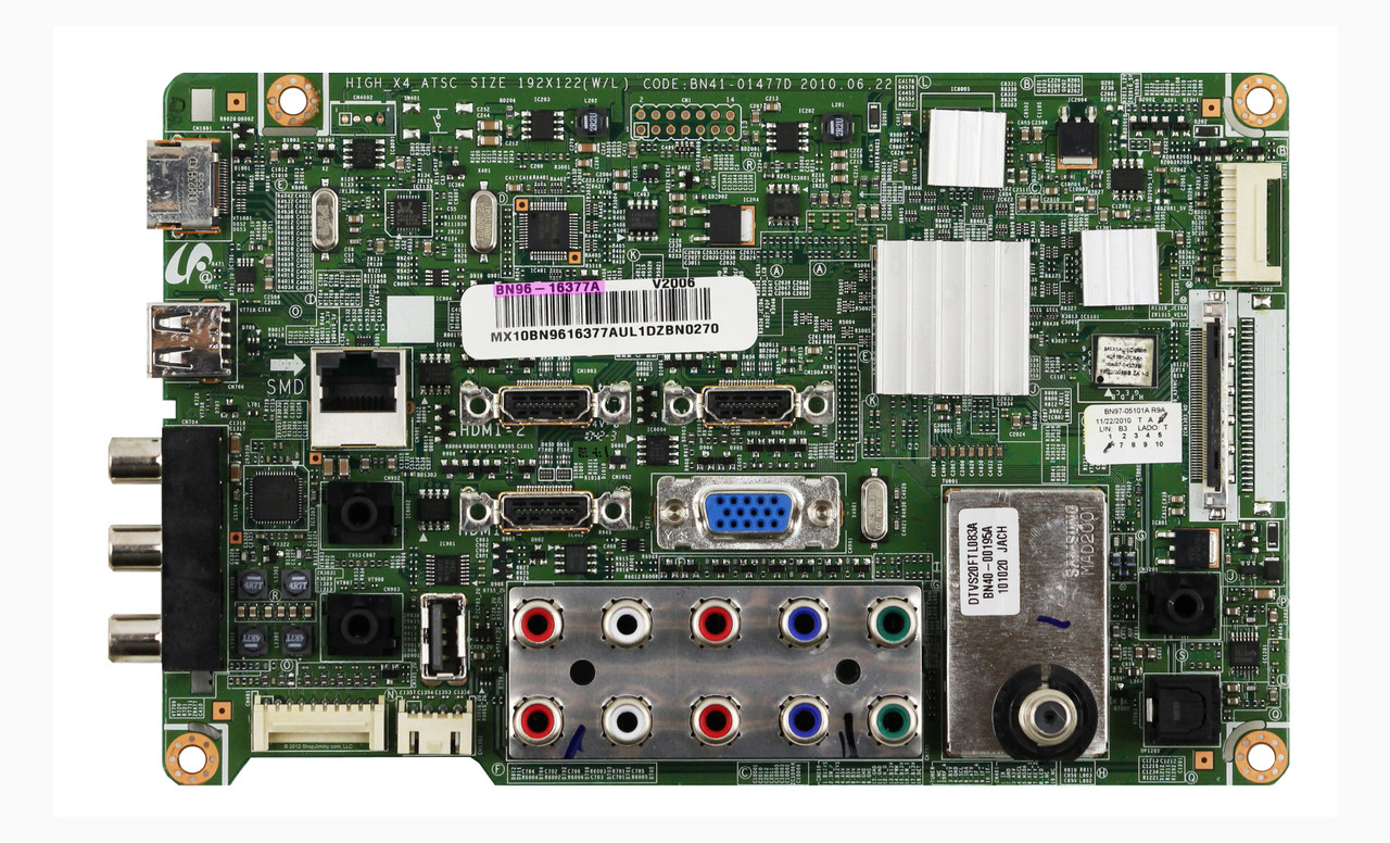 Samsung BN96-16377A Main Board for LN32C550J1FXZA