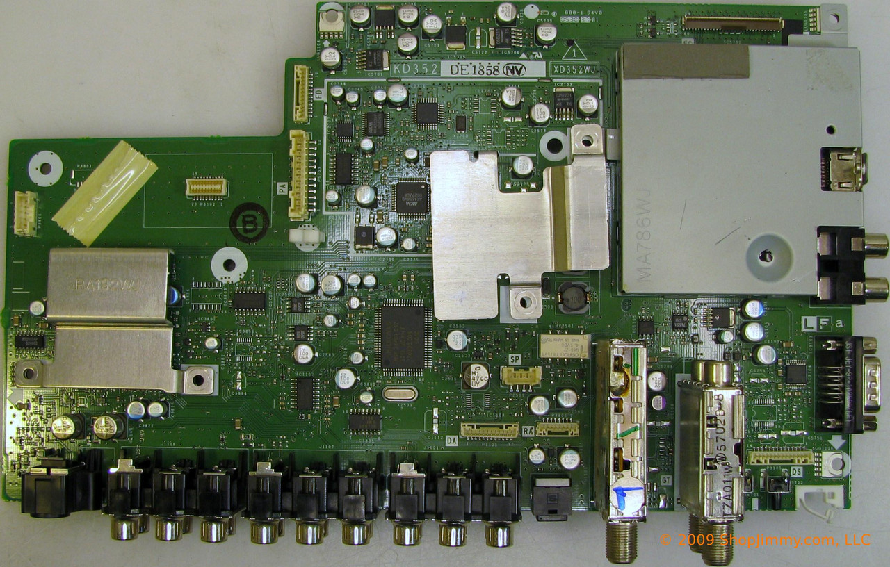 Sharp DUNTKD352DE18 (KD352, XD352WJ) AV Unit