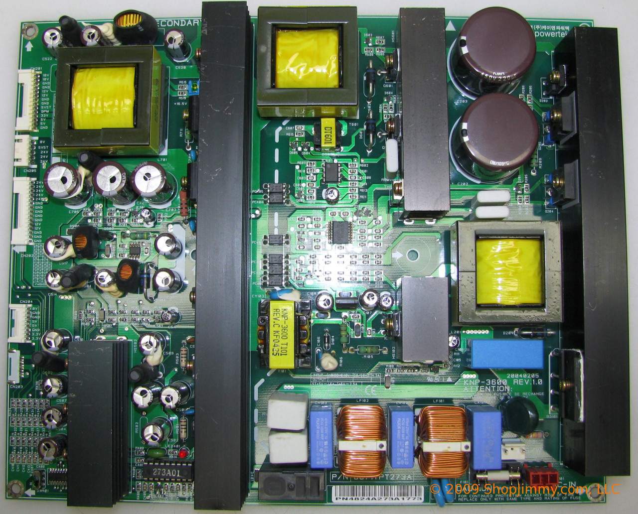 LG 6871TPT273A (KNP-3600, 20040205) Power Supply for L4200A