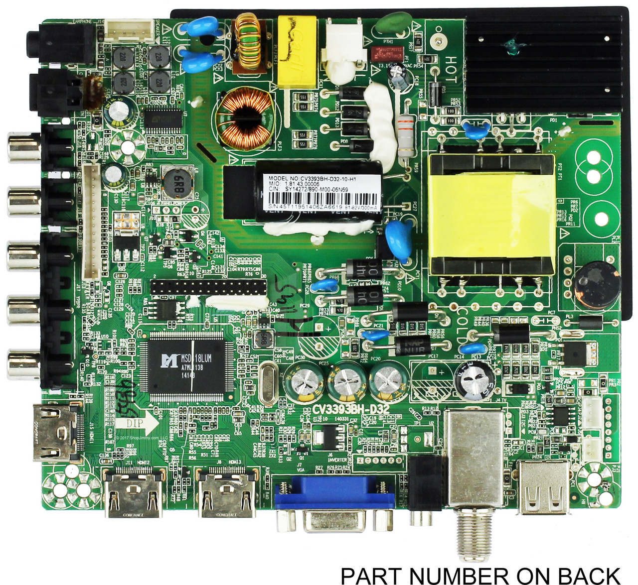 Element SY14272 Main Board / Power Supply for ELEFW328 (F1400)