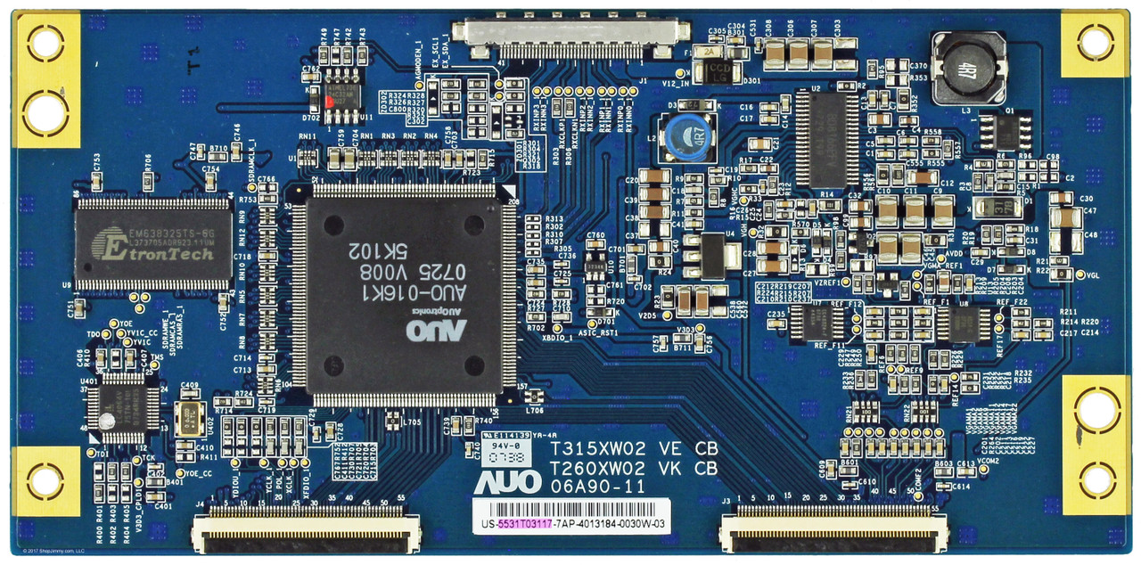 Sony 55.31T03.117 (06A90-11) T-Con Board for KDL-32S3000