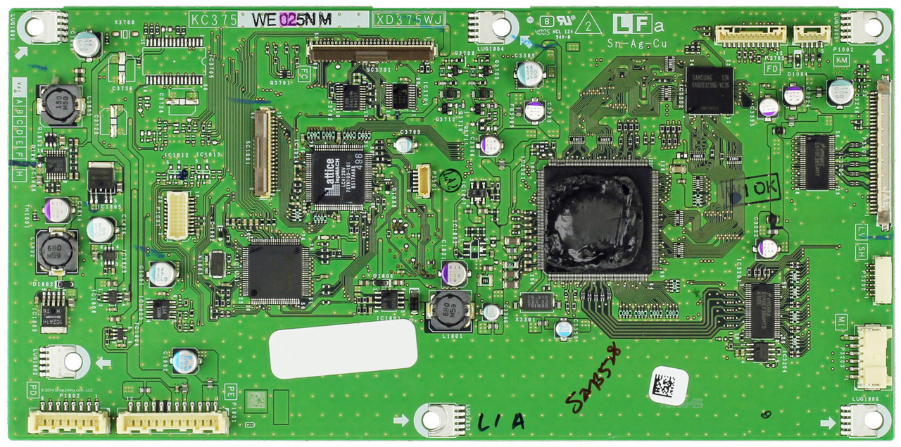 Sharp DUNTKD375FM02 (KC375, XD375WJ) Main Board for LC-32DA5U