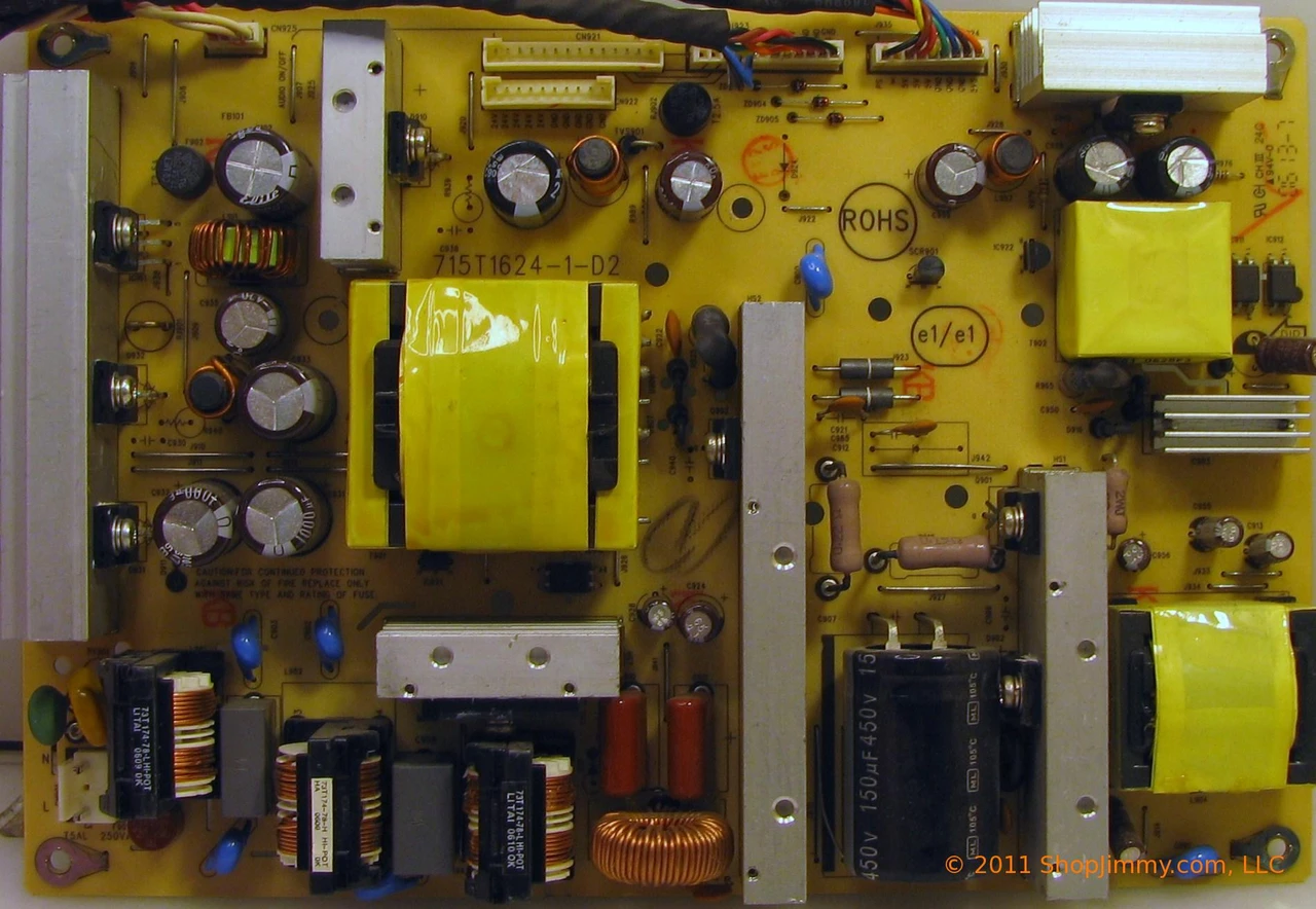 Norcent ADTV24180B2X1P Power Supply for LT-2725