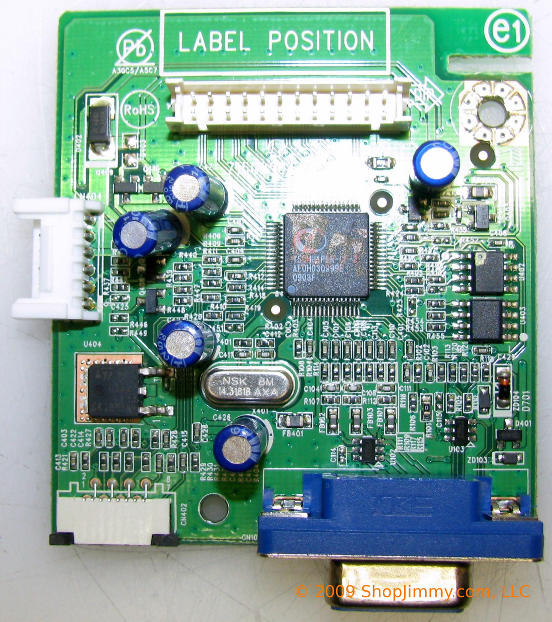 Dell CBPFGQ8CBDL001 (715G2904-1-7) Main Board for E1709WC