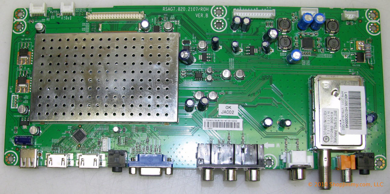 Hitachi 154167 (RSAG7.820.2107/ROH) Main Board for L40C205 Version 1