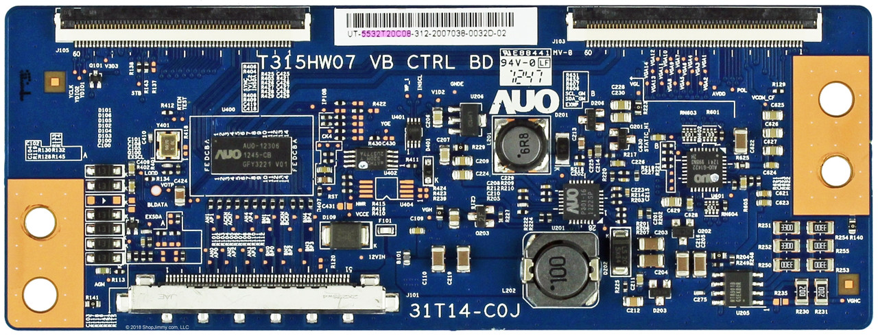 AUO 55.32T20.C08 (T315HW07 VB, 31T14-C05) T-Con Board