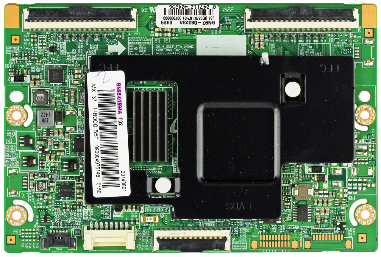 Samsung BN95-01594A T-Con Board for UN55H8000AFXZA (TS02)