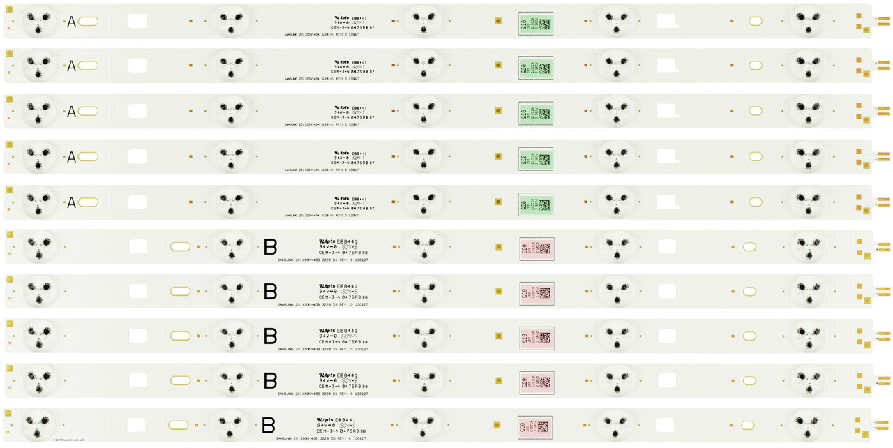 Sony 2013SONY40B 3228 LED Backlight Strips (10) KDL-40W600B 40R480B NEW