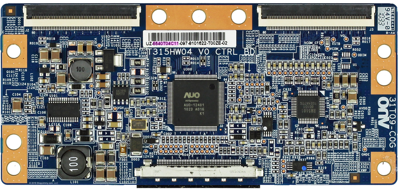 Sony 55.40T04.C11 (T315HW04) T-Con Board for KDL-40EX400