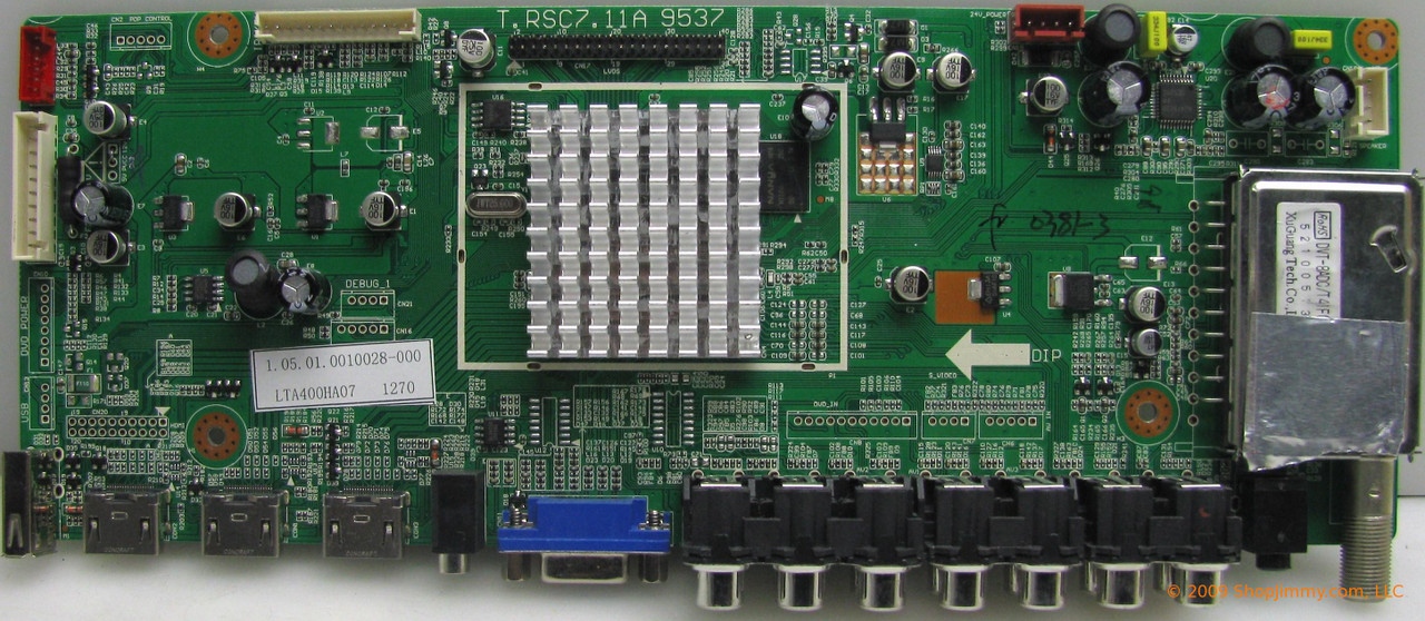 Westinghouse 107100800381 Main Board for VR-4085DF Version 3