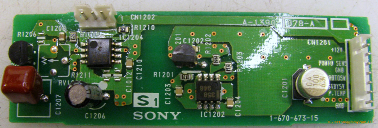 Sony A-1390-878-A (1-670-673-15) S1 Board