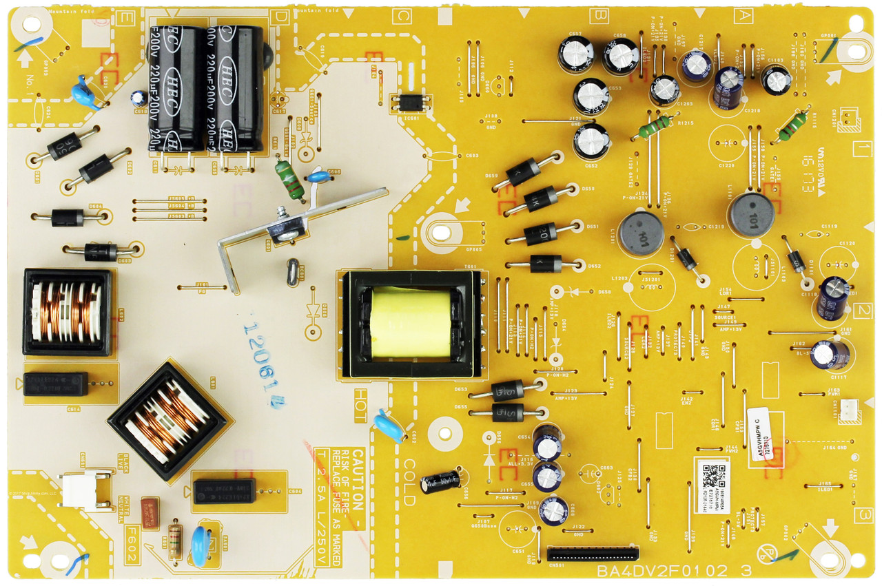 Sanyo A5GVHMPW-001 Power Supply for FW43D25F (DS3 serial only) FW43D25F B (DS4 only)