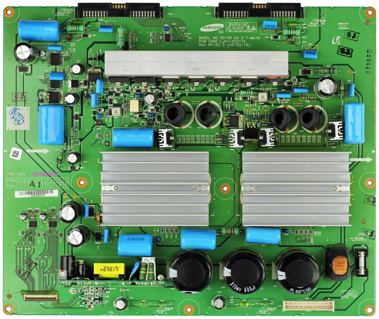 Samsung 996500030030 (LJ92-01046A) Y-Main Board