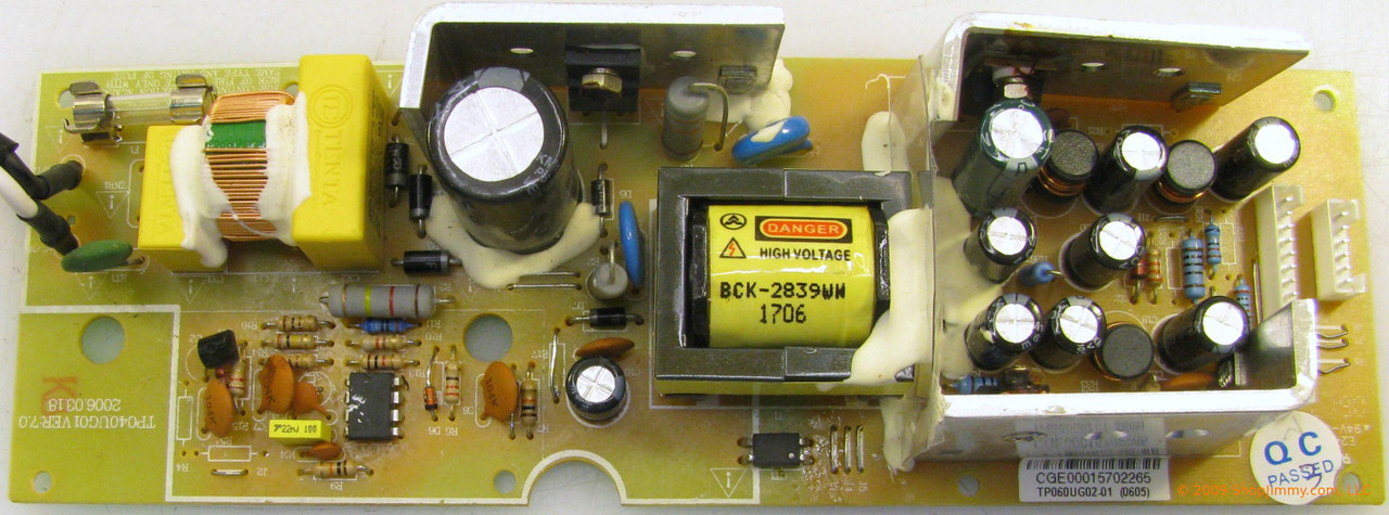 TruTech CGE00015702265 (TP04UG01) Power Supply for PVS2119