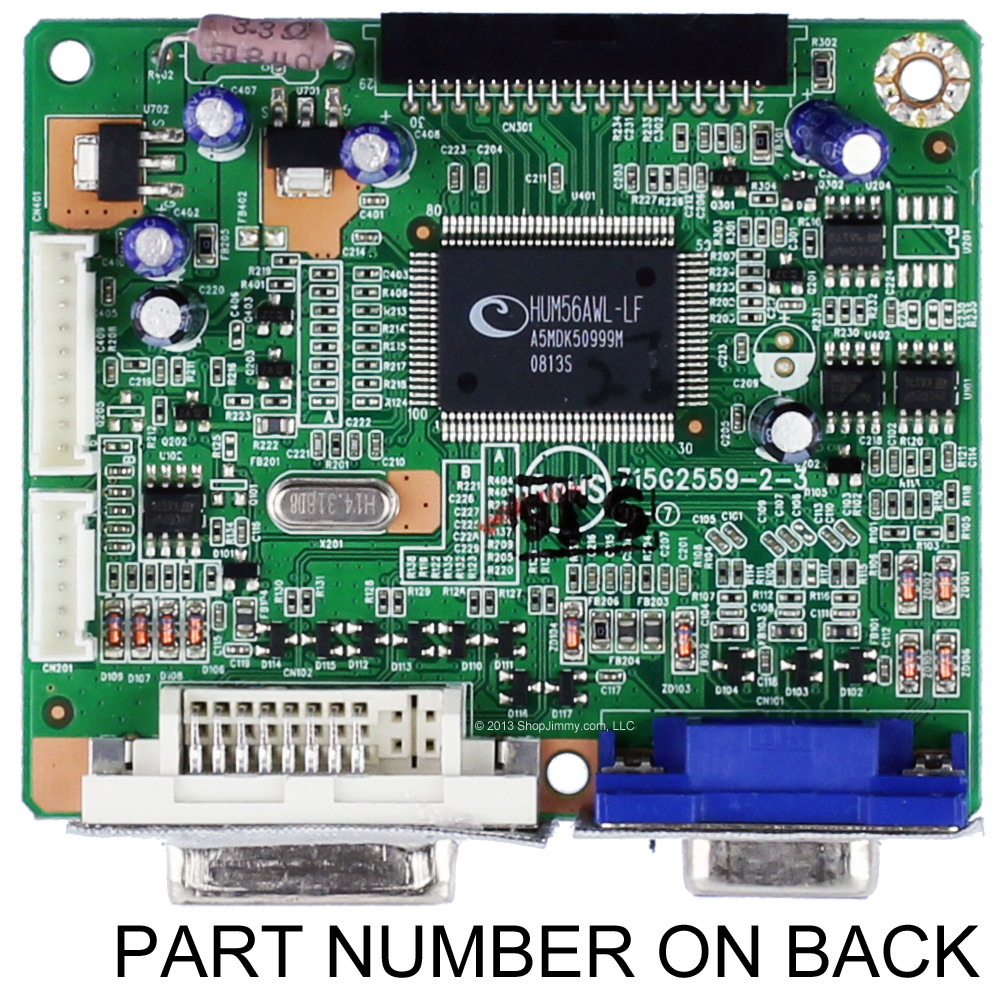 HP CBPC7HMMHPH2 (715G2559-2-3) Main Board for L1950