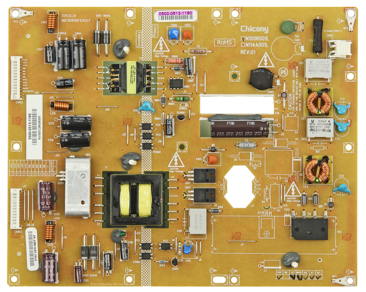 Vizio 0500-0513-1160 (N100R001L) Power Supply for M320SL