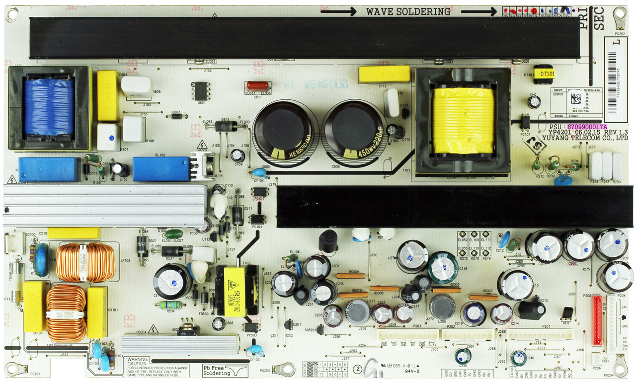 LG 6709900017A (YP4201) Power Supply Unit