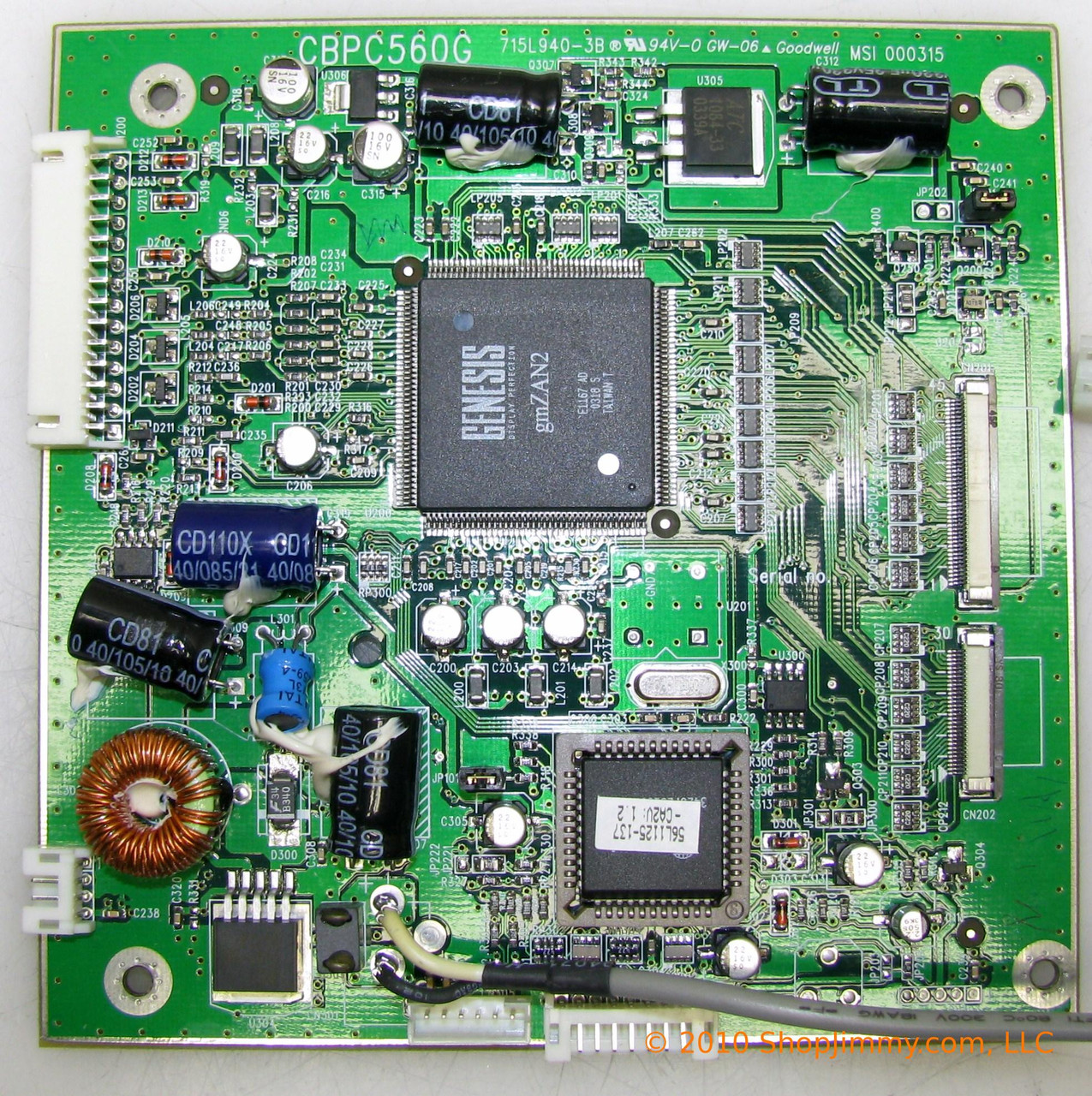 CBPC562KCZMF (CBPC560G, 715L940-3B) Main Board