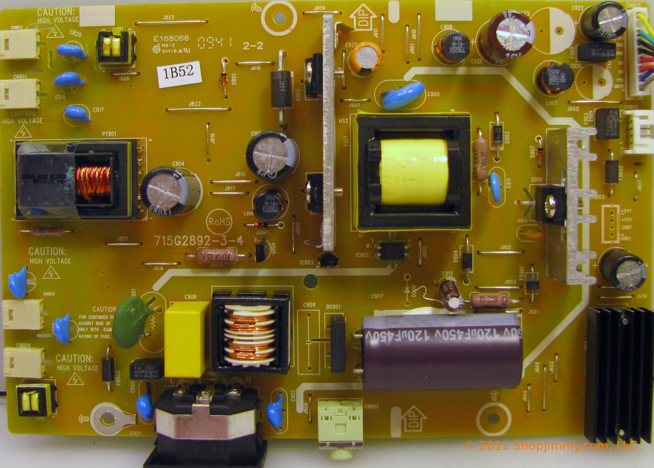 ViewSonic ADTV9A41MQYT Power Supply Backlight Inverter for VA2223WM VS12506