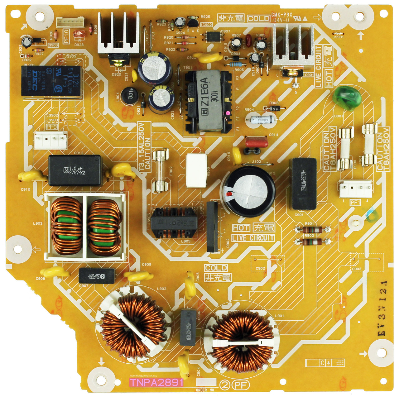 Panasonic TNPA2891 PF Board for TH-50PHD6