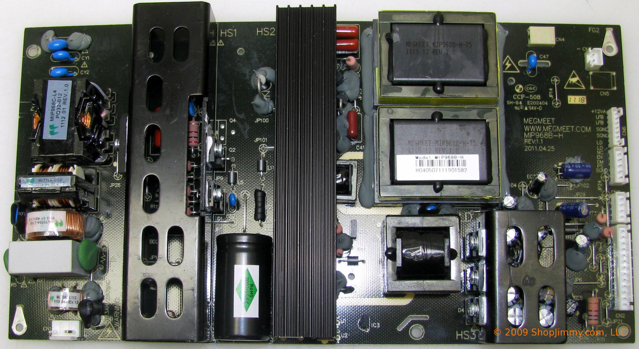 Seiki MIP968B-H Power Supply / Backlight Inverter for LC-40G81