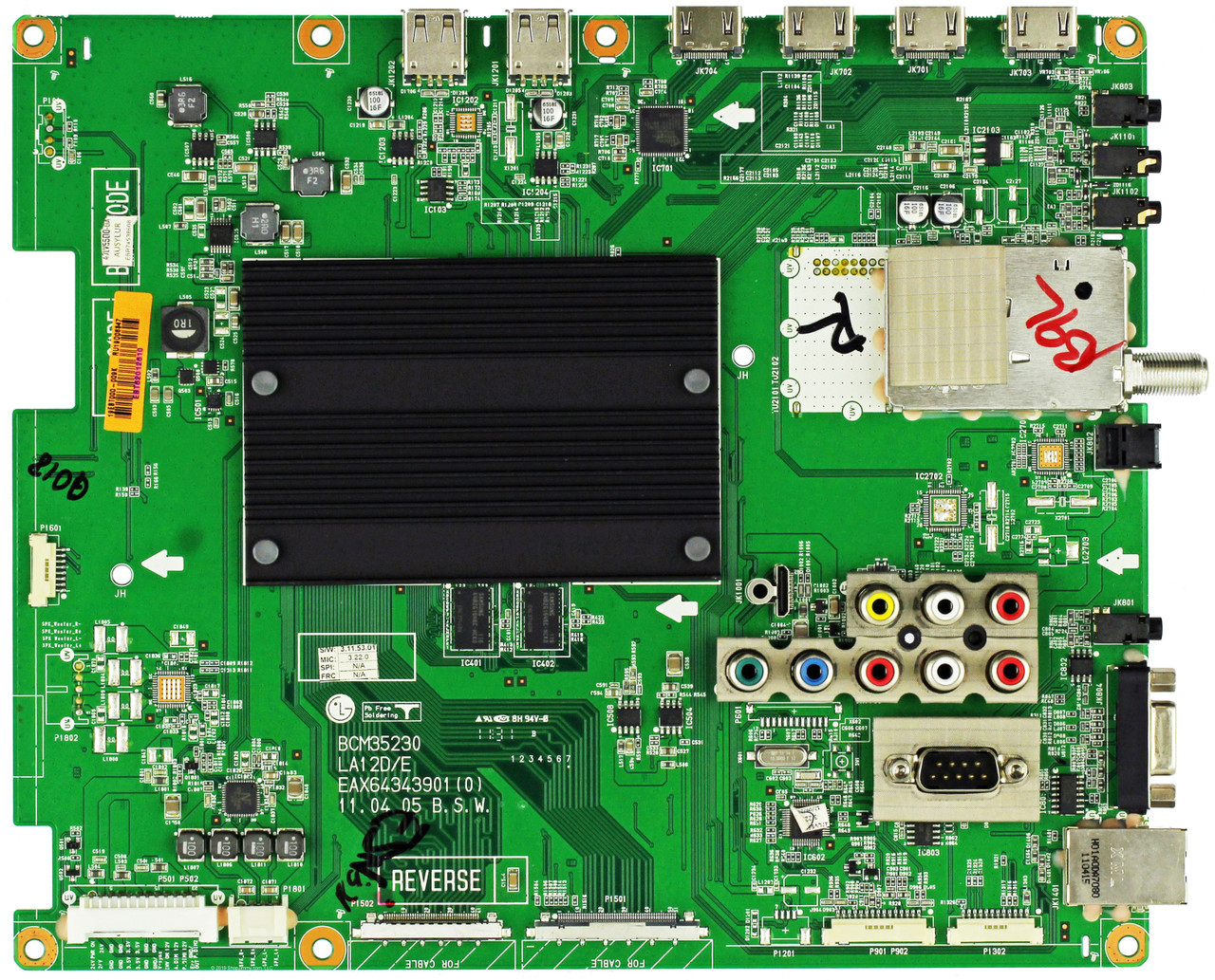LG EBT62012610 (EAX64343901(0)) Main Board for 47LV5500-UA