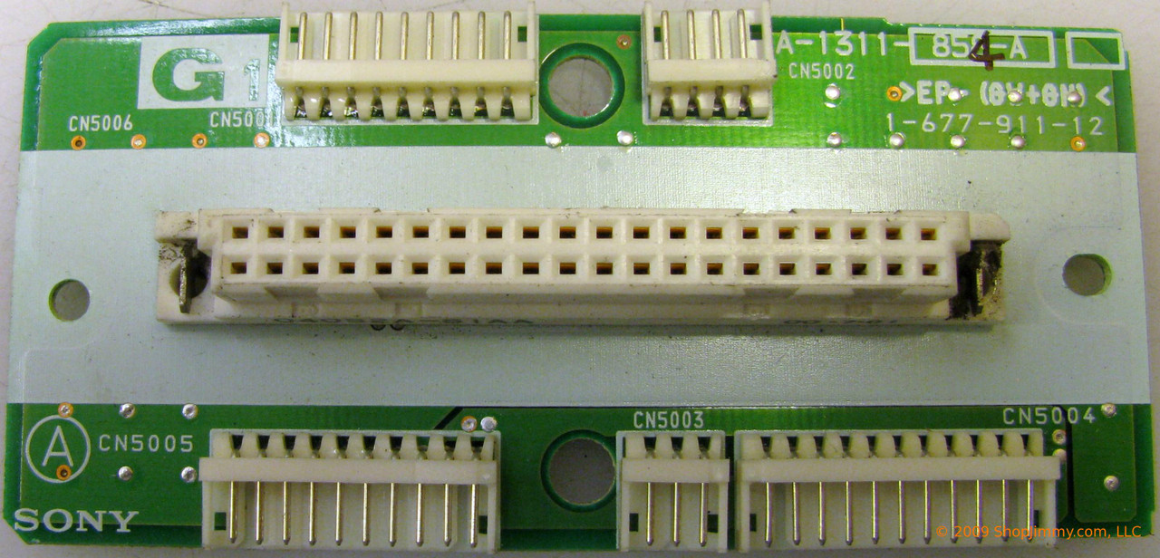Sony A-1311-854-A (1-677-911-12) G1 Board