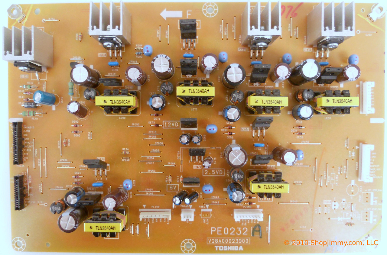 Toshiba PE0232A Lower B-Board for 42WLT68