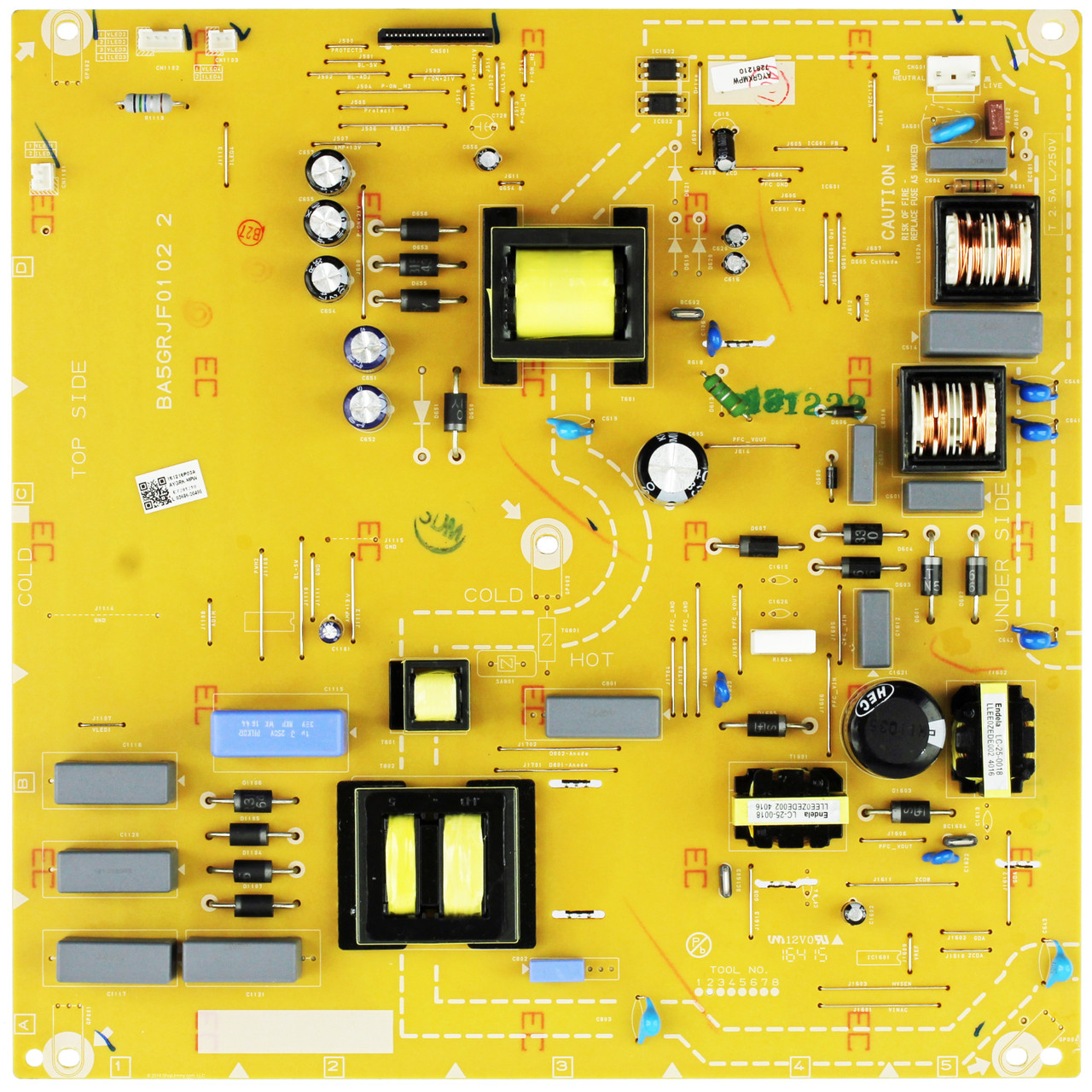 Sanyo AYGRKMPW-001 Power Supply Board for FW55D25F B (DS8 Serial Only)