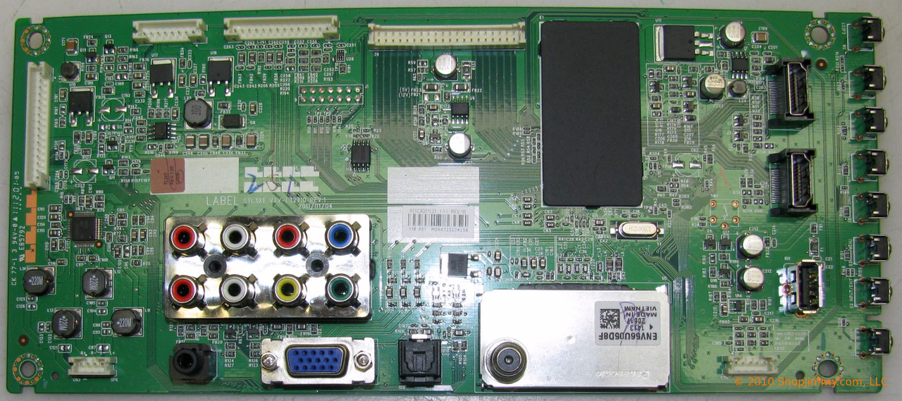 Toshiba 75023657 (431C3Q51L21) Main Board for 24SLV411U