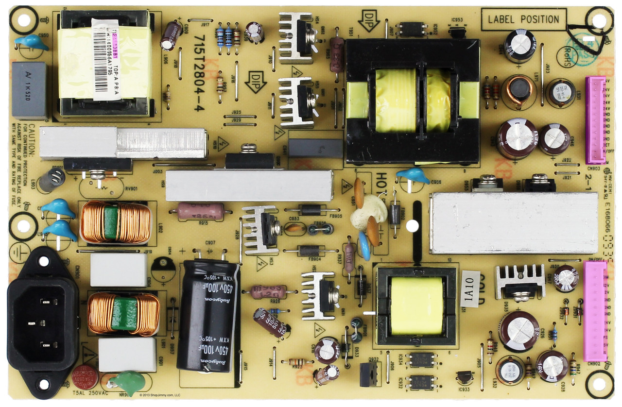 Vizio/Insignia ADPC24180BB1 Power Supply Unit Version 1
