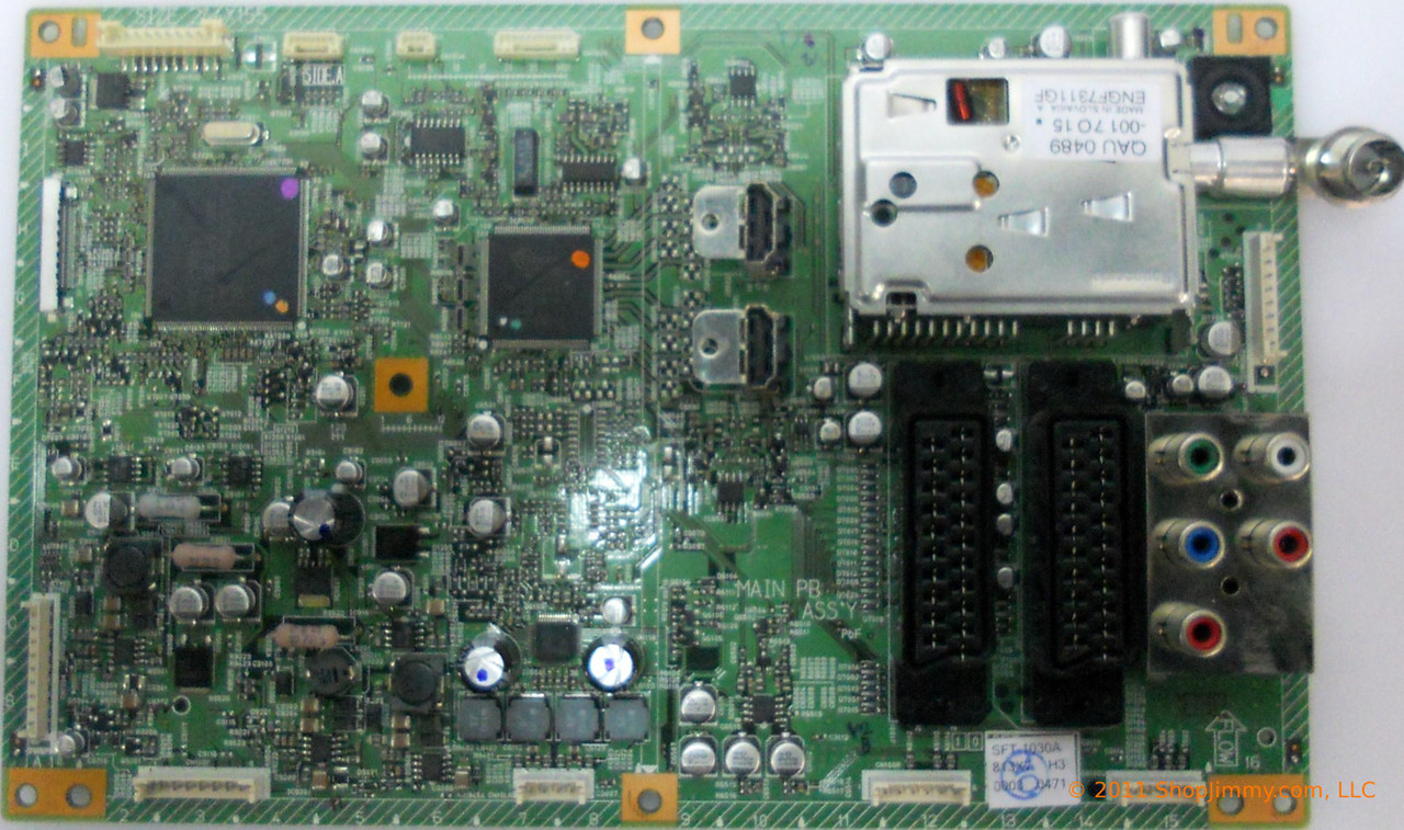 JVC SFT-1030A-M2 (GGB10063-001C) Main Board for LT-37DA8BJ