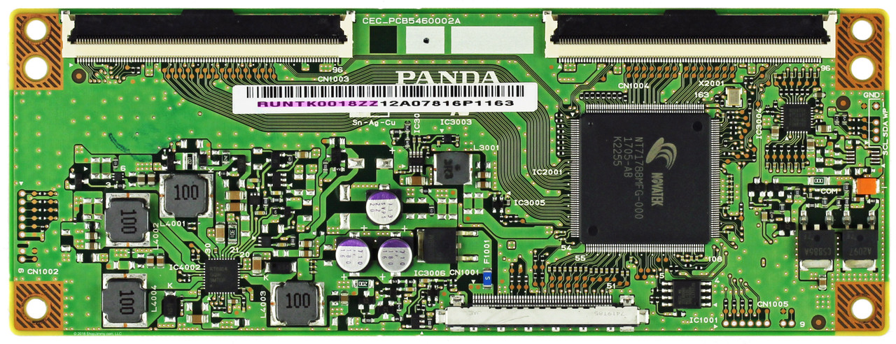 Vizio RUNTK0018ZZ T-Con Board