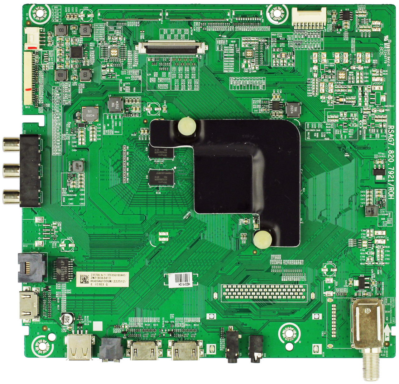 Hisense 65V型 液晶 テレビ 65A6H基盤セット 2021-10-25-19-11-54-ShopJimmy-