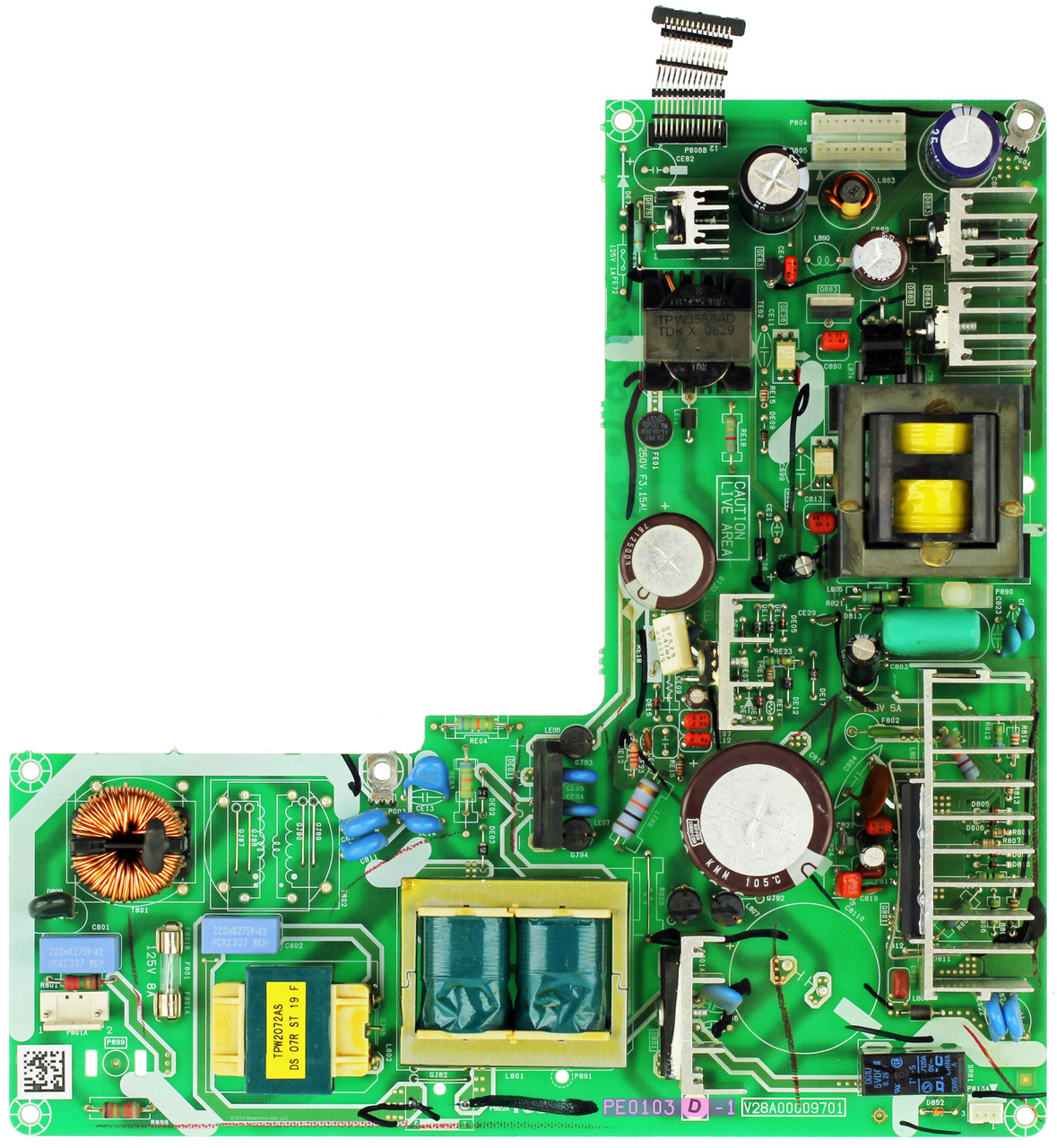 Toshiba 75002977 (V28A00009701) Power Supply for 32HLC56