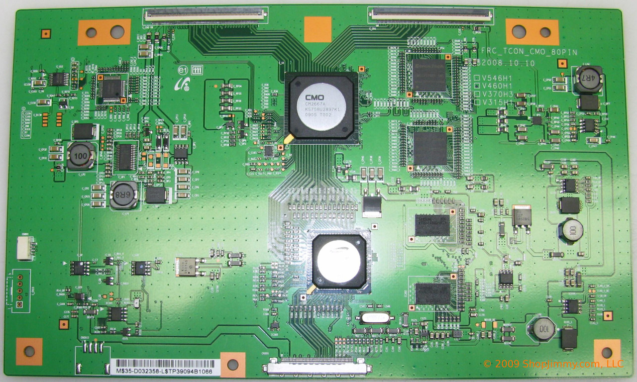 Samsung 35-D032358 (V460H1) T-Con Board for UN46B7020WWXXU