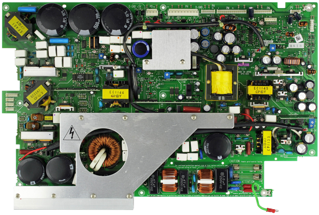 NEC PKG-1598 (SPS-600, 42NH-PDP-2) Power Supply Unit