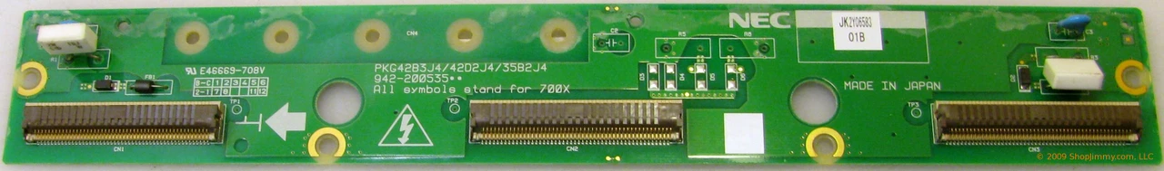 Sony 9-885-107-03 (PKG42B3J4, NPC1-51052) Buffer Board