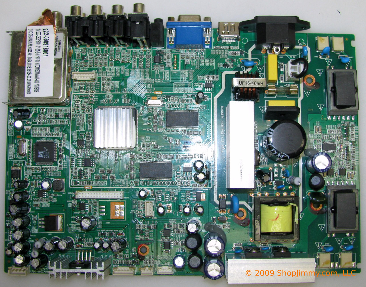 Viore 515C2200M01 Main Board / Power Supply for LCD19VH65