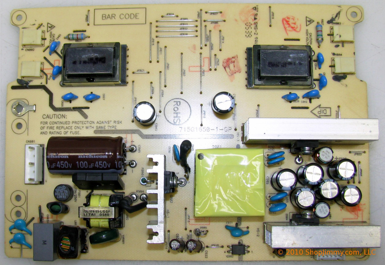 Sony ADTV1942AUS2P Power Supply / Backlight Inverter