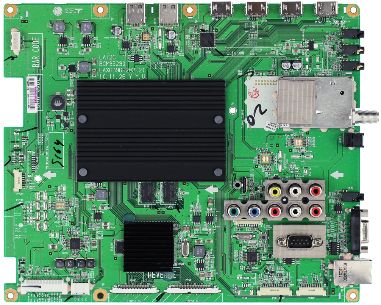 LG EBT61438205 (EAX63969203(2)) Main Board for 47LW5600-UA