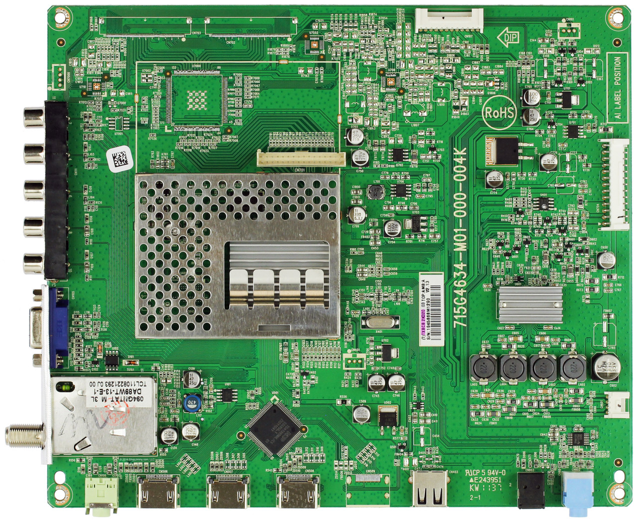 Vizio CBPFTXBCB2K020 Main Board for E320VT