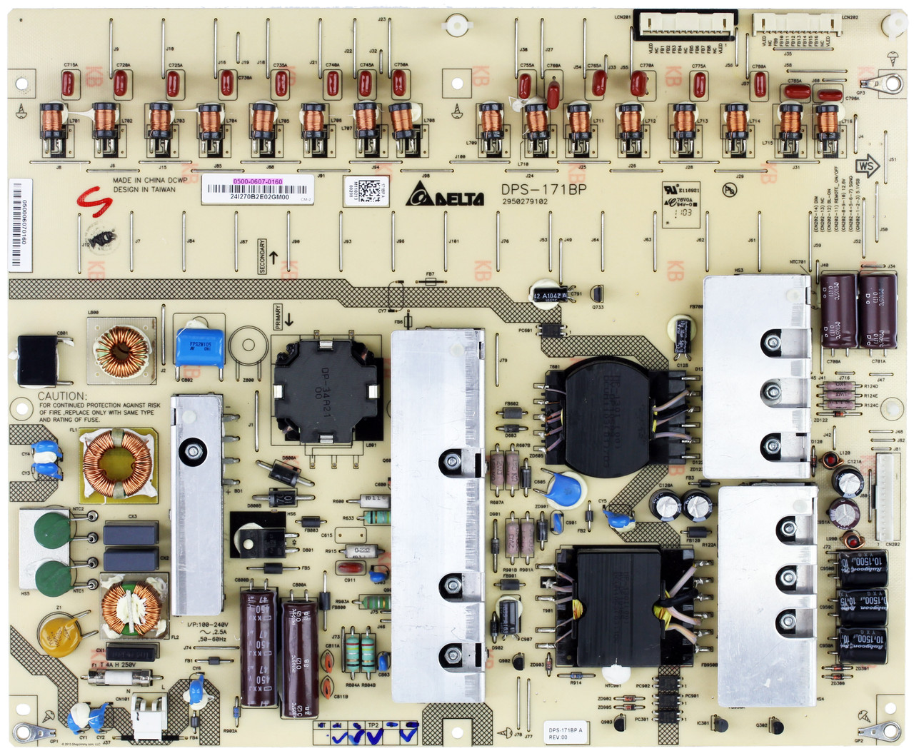 Vizio 0500-0607-0160 (DPS-171BP A) Power Supply / LED Board for M420SV