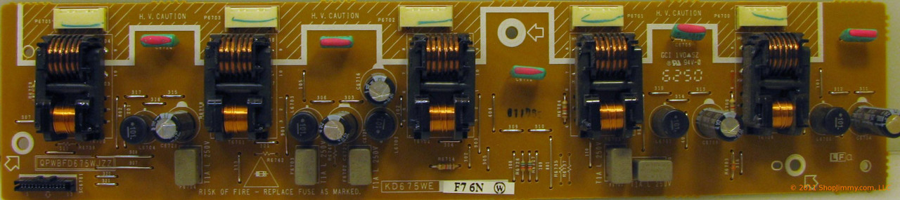 Sharp DUNTKD675WEF7 Backlight Inverter